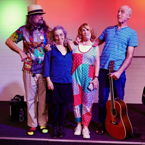 Our Humph Hall hosts Wayne and Gial with a couple of weirdos.