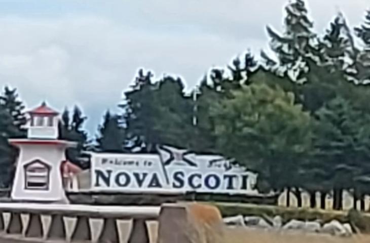 Nova Scotia border